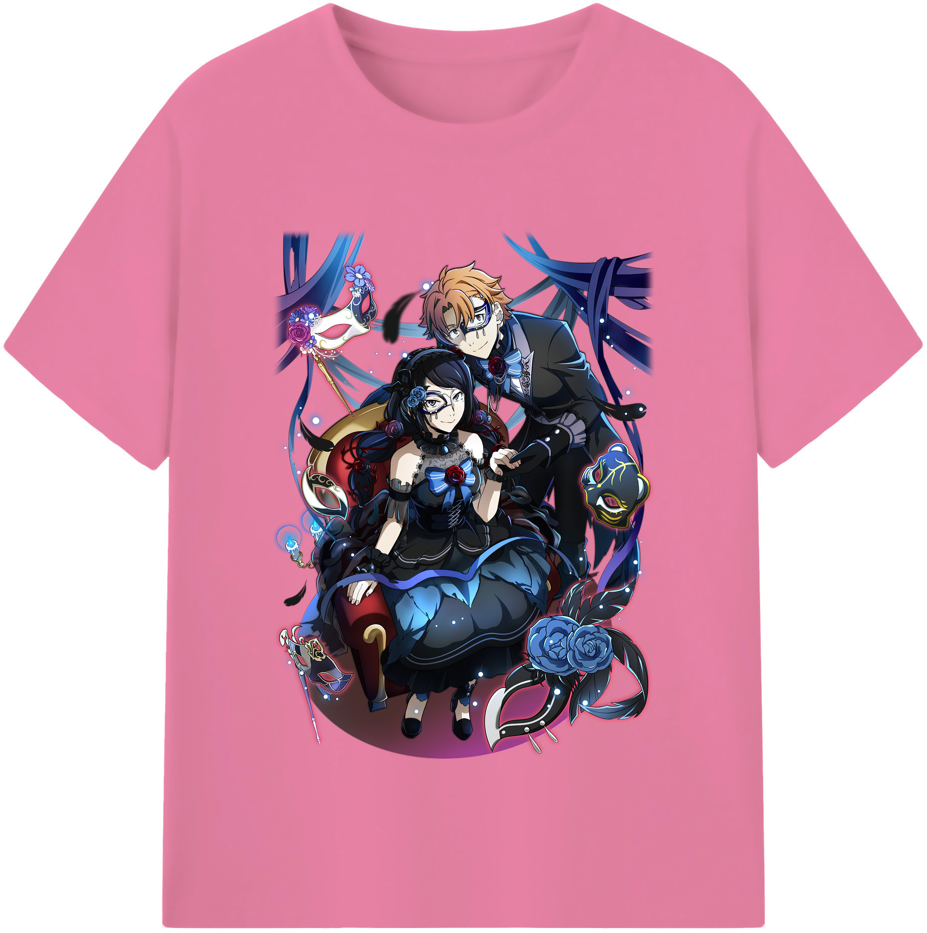（画像用） 文豪ストレイドッグス Bungo Stray Dogs 綿100％半袖Tシャツ（フロントプリント）